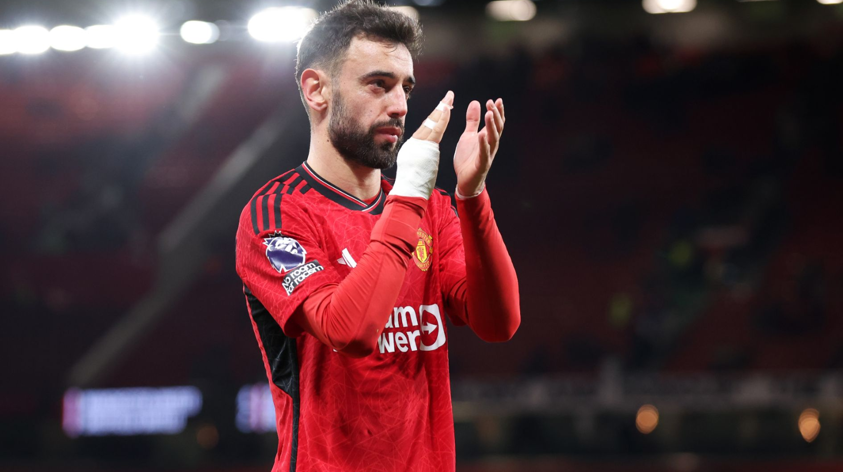 Bruno Fernandes para o Manchester United